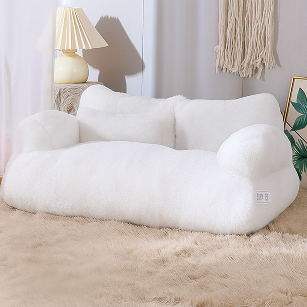 Luxury Plush Cat Bed
